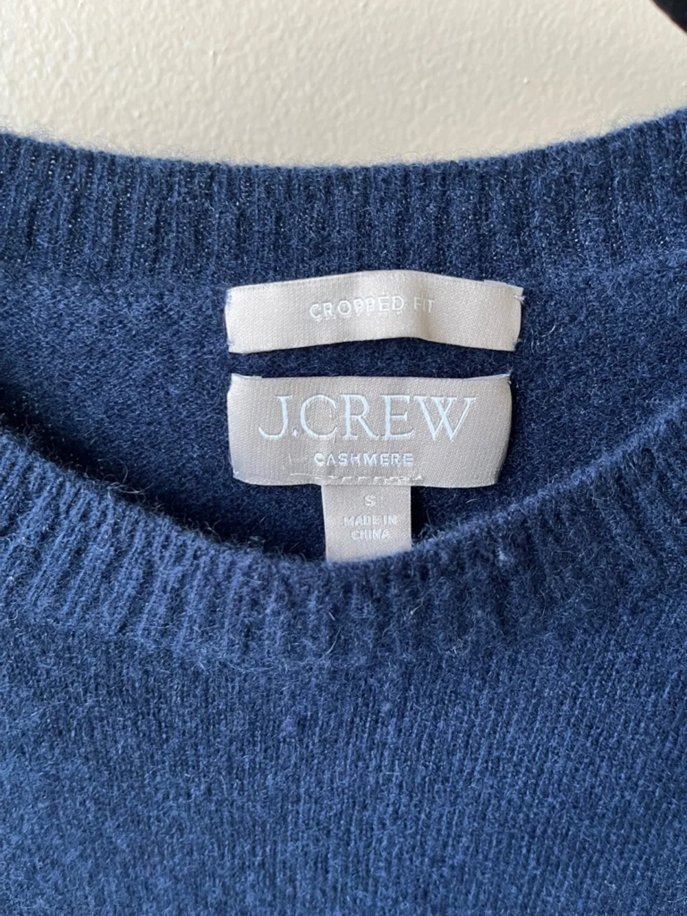 J. Crew Navy Crewneck Sweater
